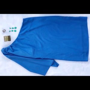 Blue One Shoulder Dress